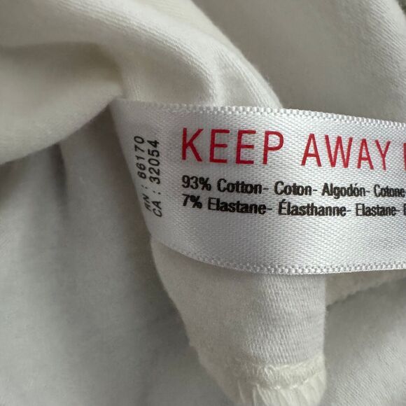 Anthropologie x Gola Women's Cropped T-shirt‎ Tropical Floral Boho Size XS - Picture 6 of 6